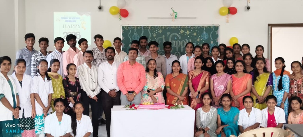 New year celebration 2026 in nursing college